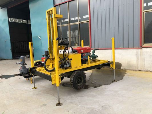 Máy khoan lỗ khoan Dia300mm, Giàn khoan giếng thủy lực ISO