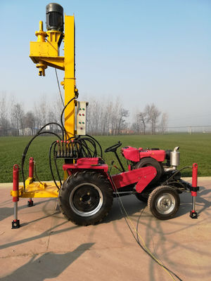 Máy kéo 36Hp gắn Máy khoan giếng 150m với động cơ diesel
